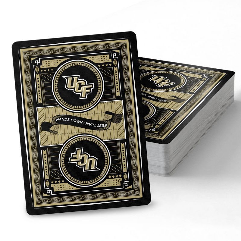slide 4 of 5, NCAA UCF Knights Classic Series Playing Cards: Cardstock Paper, Ages 10+, 1 ct