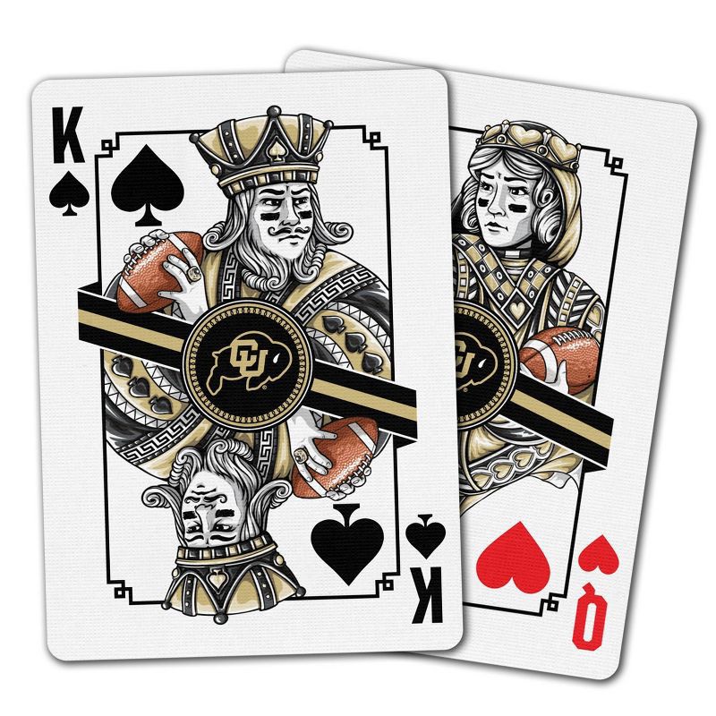 slide 3 of 5, NCAA Colorado Buffaloes Classic Series Playing Cards: Cardstock Paper, Age 10+, 1 ct