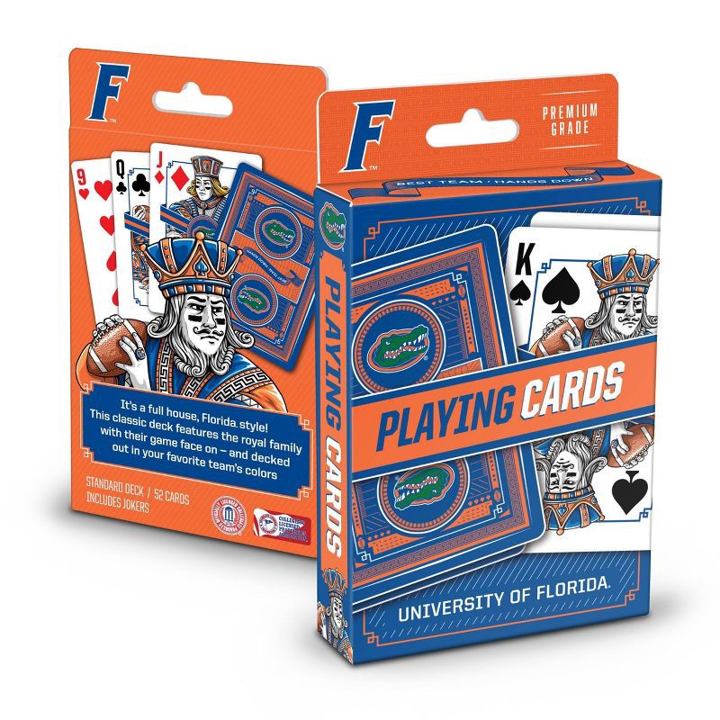 slide 1 of 5, NCAA Florida Gators Classic Series Playing Cards, 1 ct