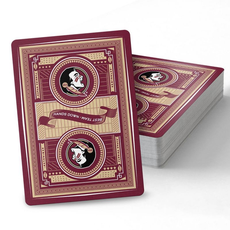 slide 4 of 5, NCAA Florida State Seminoles Classic Series Playing Cards: FSU Cardstock Paper Deck, 1 ct