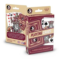 NCAA Florida State Seminoles Classic Series Playing Cards: FSU Cardstock Paper Deck