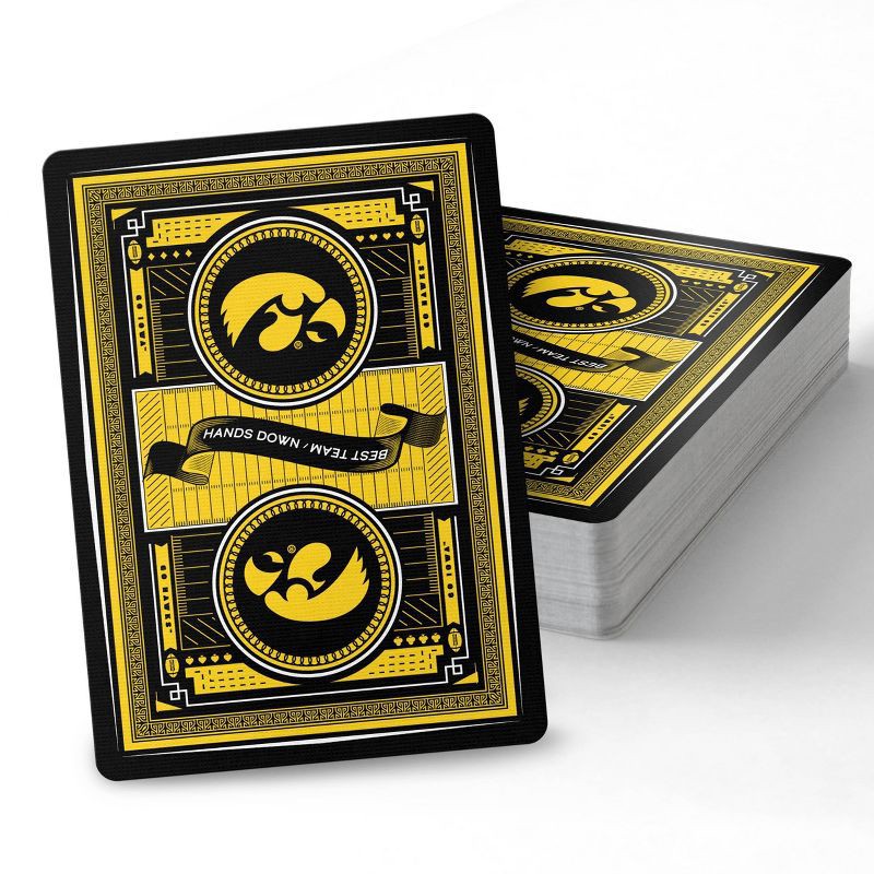 slide 4 of 5, NCAA Iowa Hawkeyes Classic Series Playing Cards: Cardstock Paper, Ages 10+, 1 ct