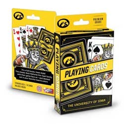NCAA Iowa Hawkeyes Classic Series Playing Cards: Cardstock Paper, Ages 10+