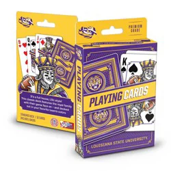 NCAA LSU Tigers Classic Series Playing Cards: Cardstock Paper, Ages 10+
