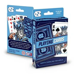 NCAA North Carolina Tar Heels Classic Series Playing Cards: Cardstock Paper, Age 10+
