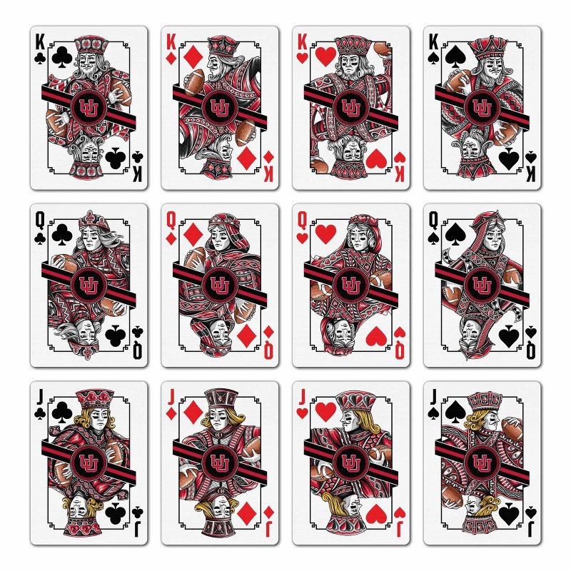 slide 2 of 5, NCAA Utah Utes Classic Series Playing Cards: Officially Licensed Cardstock Paper Deck, 1 ct
