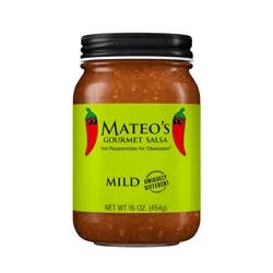 Mateo's Mild Gourmet Salsa 16 oz