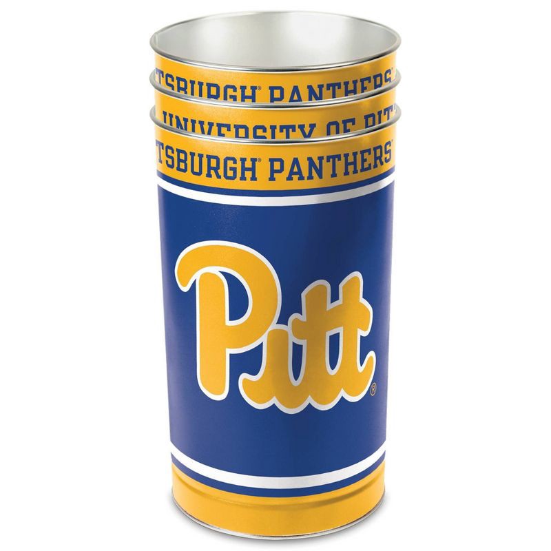 slide 2 of 3, NCAA Pitt Panthers Waste Basket, 1 ct