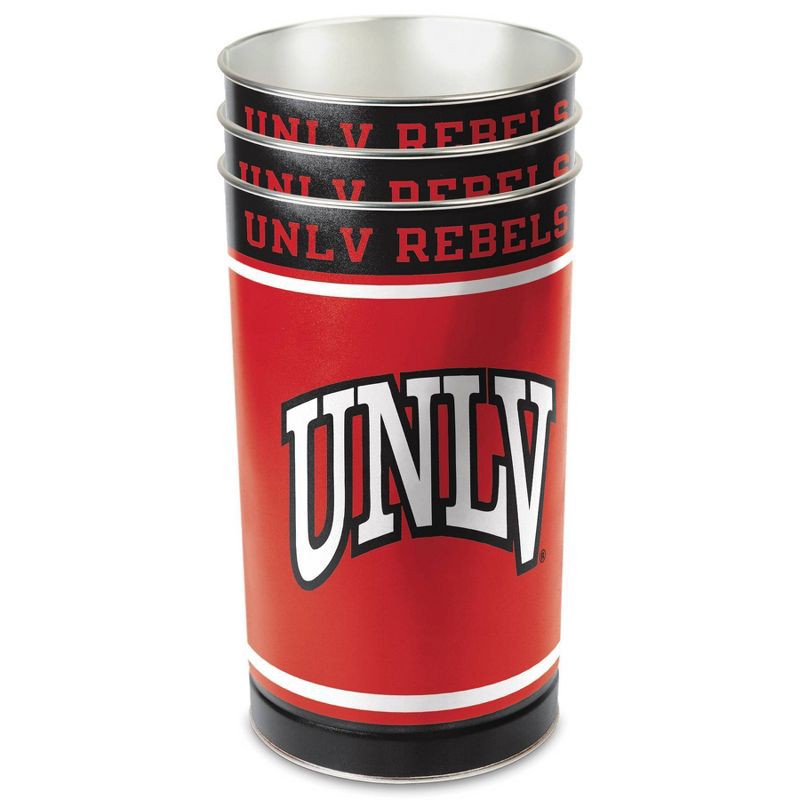 slide 3 of 3, NCAA UNLV Rebels Waste Basket, 1 ct