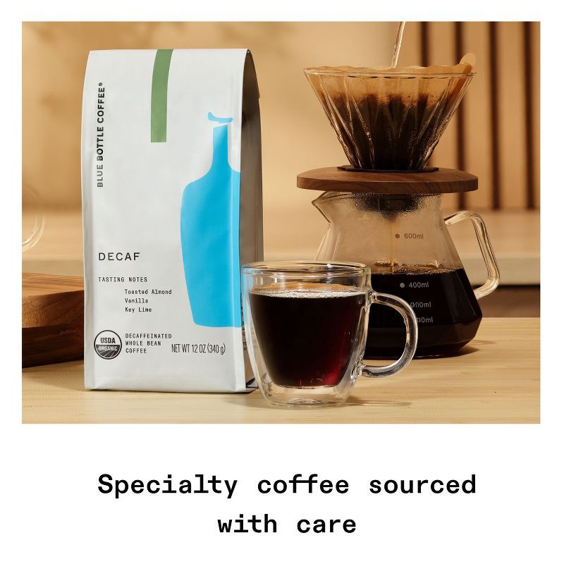 slide 7 of 8, Blue Bottle Coffee Blue Bottle Decaf Whole Bean Medium Roast Coffee - 12oz, 12 oz
