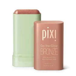 Pixi On The Glow Bronze Tinted Moisturizer Stick Bronzer - Soft Glow - 0.6oz