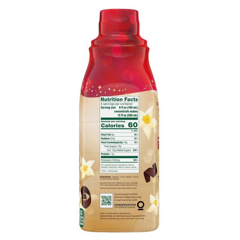 slide 2 of 8, Starbucks Irish Cream Cold Brew Concentrate - 32 fl oz, 32 fl oz