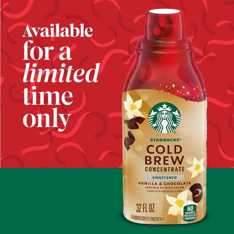 slide 3 of 8, Starbucks Irish Cream Cold Brew Concentrate - 32 fl oz, 32 fl oz