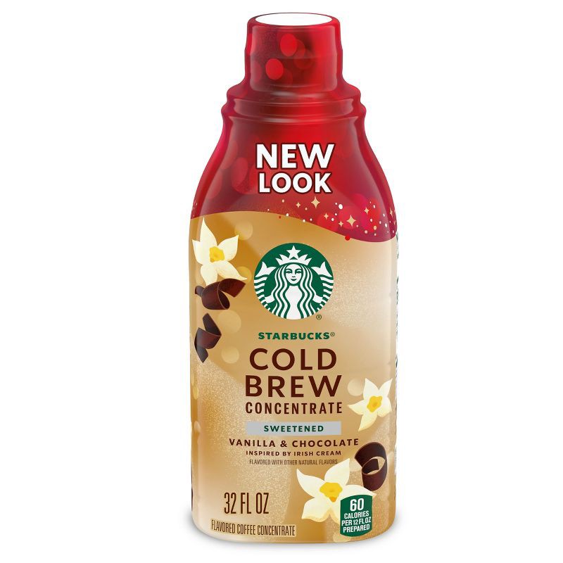 slide 1 of 8, Starbucks Irish Cream Cold Brew Concentrate - 32 fl oz, 32 fl oz