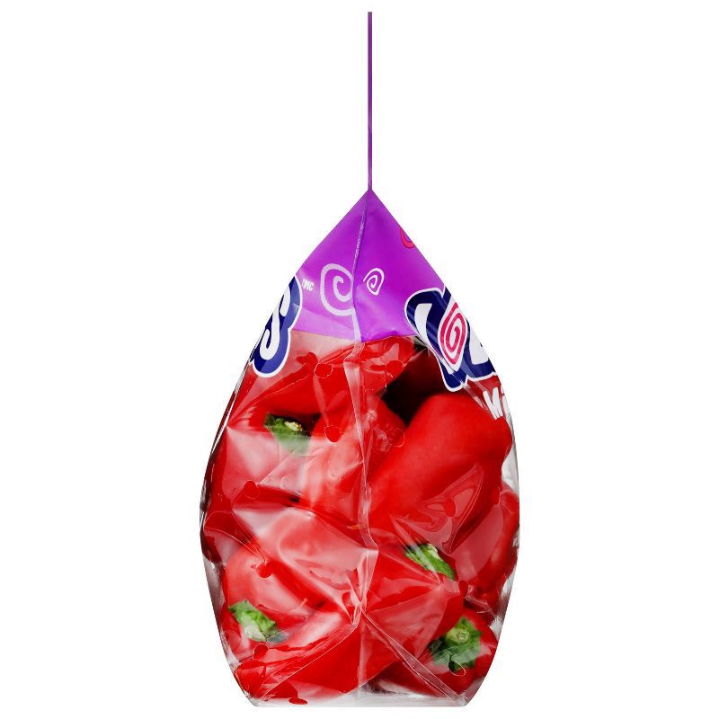 slide 3 of 6, SUNSET Fresh Lollipeppers Seedless Mini Peppers - 1lb, 1 lb