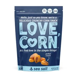 Love Corn LOVE, CORN Sea Salt Crunchy Corn - 4oz