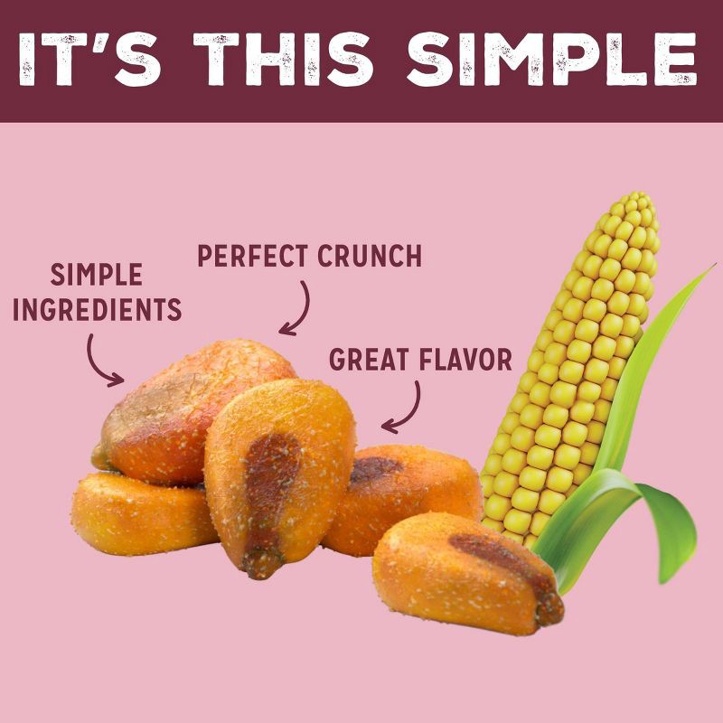 slide 6 of 9, Love Corn LOVE, CORN BBQ Crunchy Corn - 4oz, 4 oz