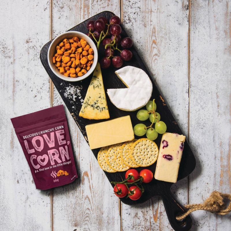 slide 9 of 9, Love Corn LOVE, CORN BBQ Crunchy Corn - 4oz, 4 oz