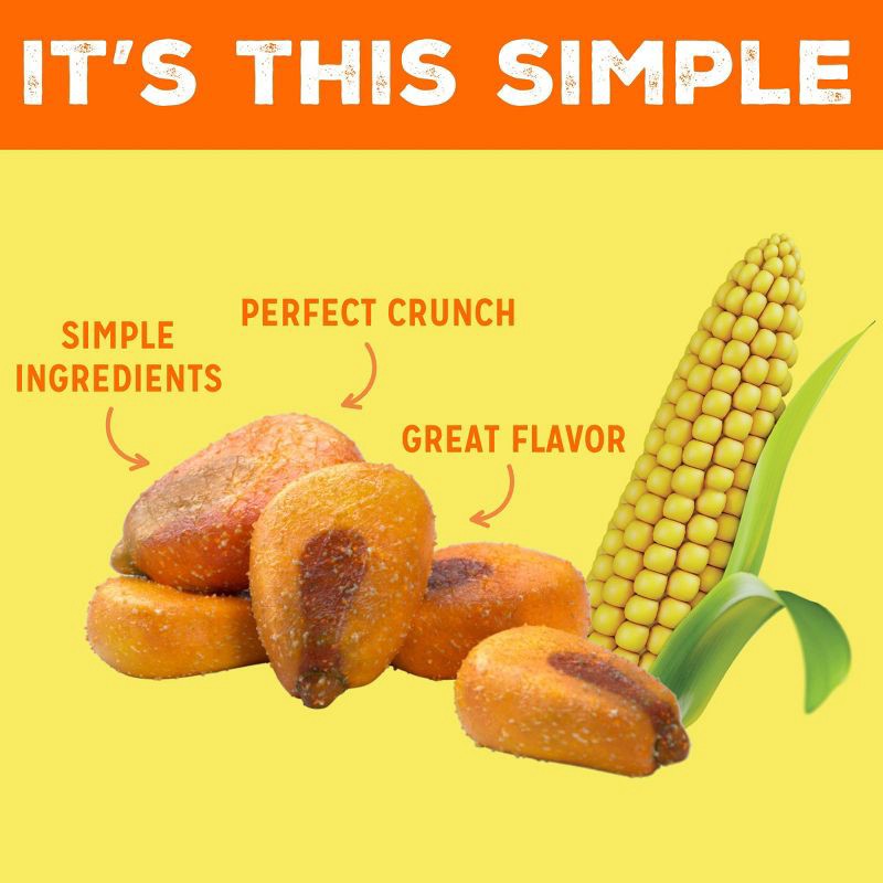 slide 3 of 10, Love Corn LOVE, CORN Cheezy Crunchy Corn - 4oz, 4 oz