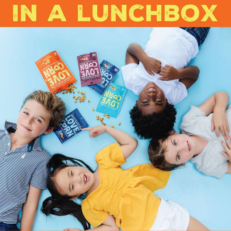 slide 6 of 10, Love Corn LOVE, CORN Cheezy Crunchy Corn - 4oz, 4 oz