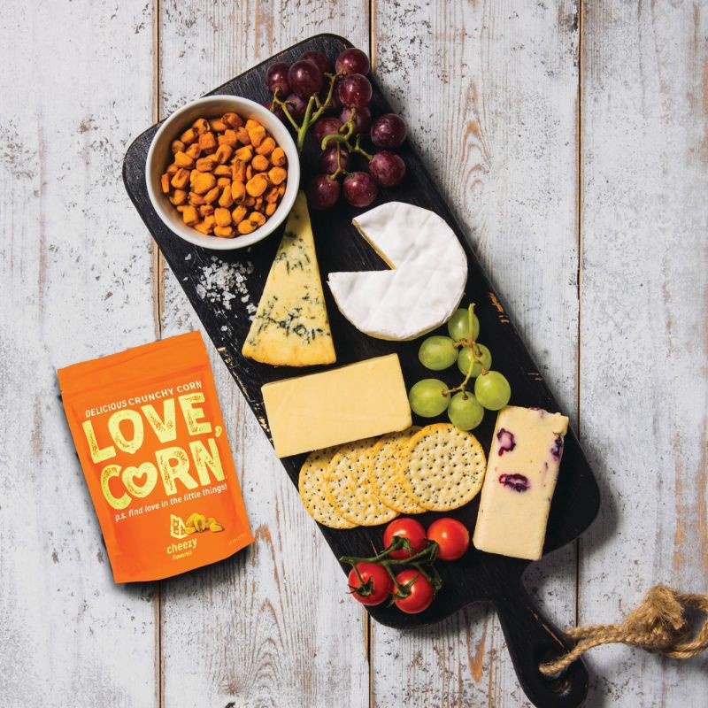slide 10 of 10, Love Corn LOVE, CORN Cheezy Crunchy Corn - 4oz, 4 oz