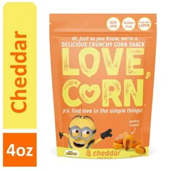 Love Corn LOVE, CORN Cheezy Crunchy Corn - 4oz
