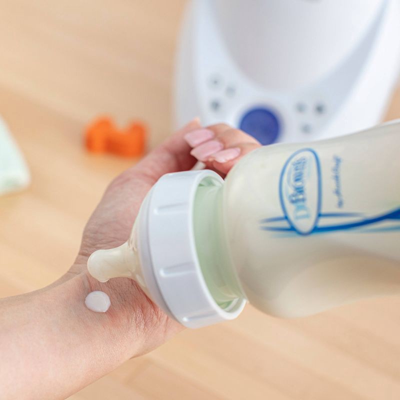 slide 9 of 20, Dr. Brown's Deluxe Baby Bottle Warmer & Sterilizer - White, 1 ct