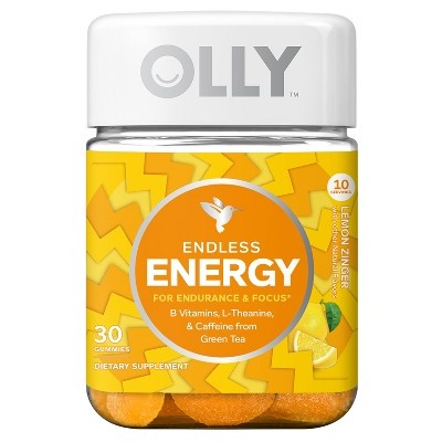 slide 1 of 5, OLLY Swift Energy Vitamin Gummies - Pineapple Punch, 30 ct