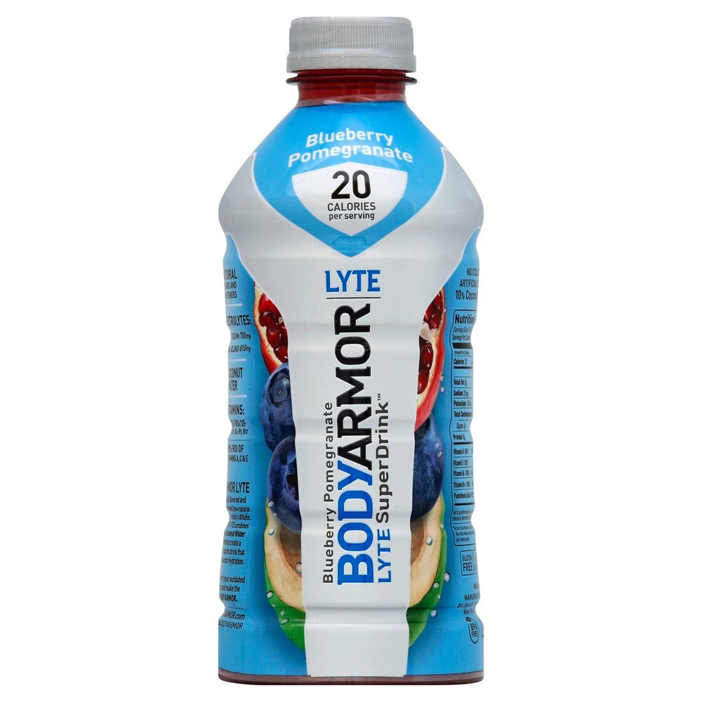 slide 2 of 3, BODYARMOR LYTE Blueberry Pomegranate Bottle - 28 fl oz, 28 fl oz