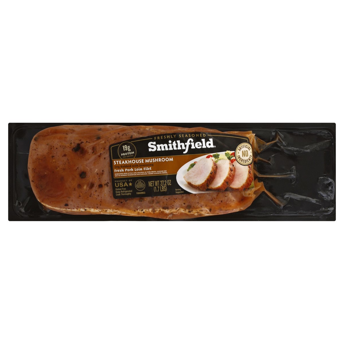 slide 2 of 6, Smithfield Pork Loin 27.2 oz, 27.2 oz
