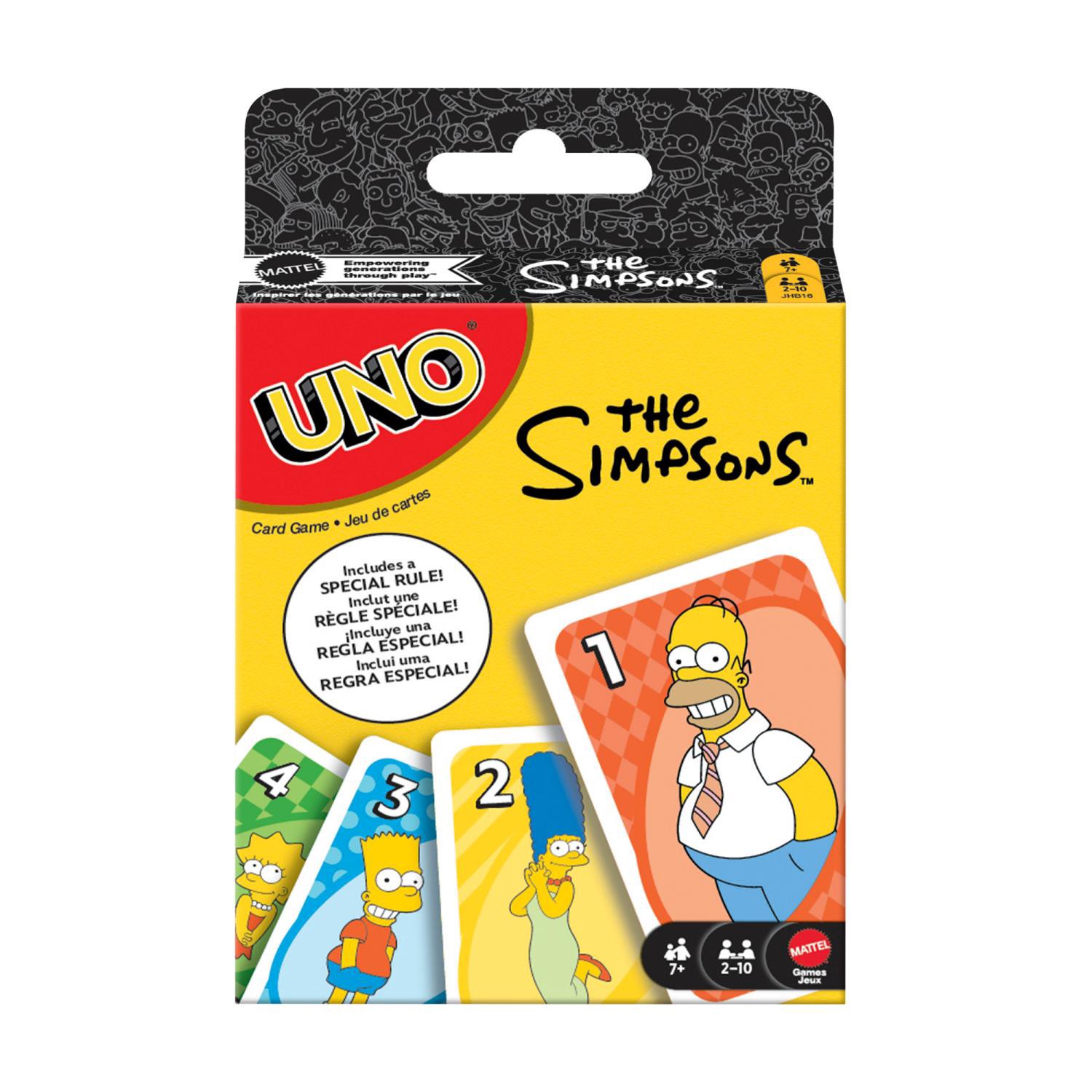 slide 1 of 2, Uno The Simpsons, 1 ct