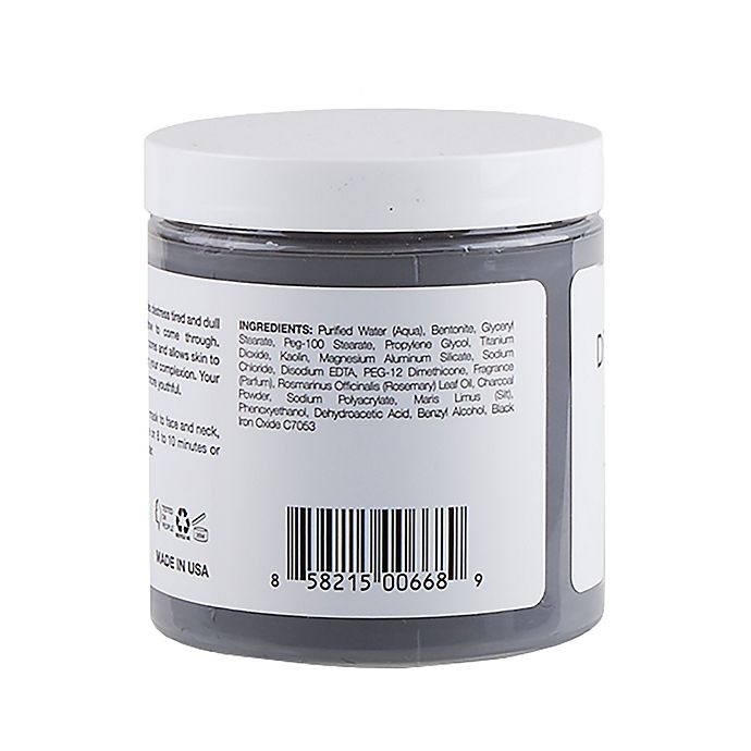 slide 2 of 2, VitaminSea.beauty Dead Sea Mud Charcoal Healing & Toning Face Mask, 8.5 fl oz