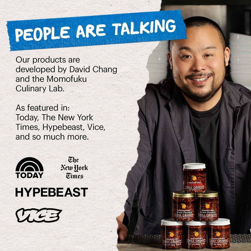 slide 5 of 8, Momofuku Extra Spicy Chili Crunch Oil - 5.5oz, 5.5 oz