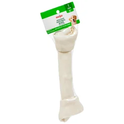 Meijer American Beefhide Natural Dog Bone, 12 In
