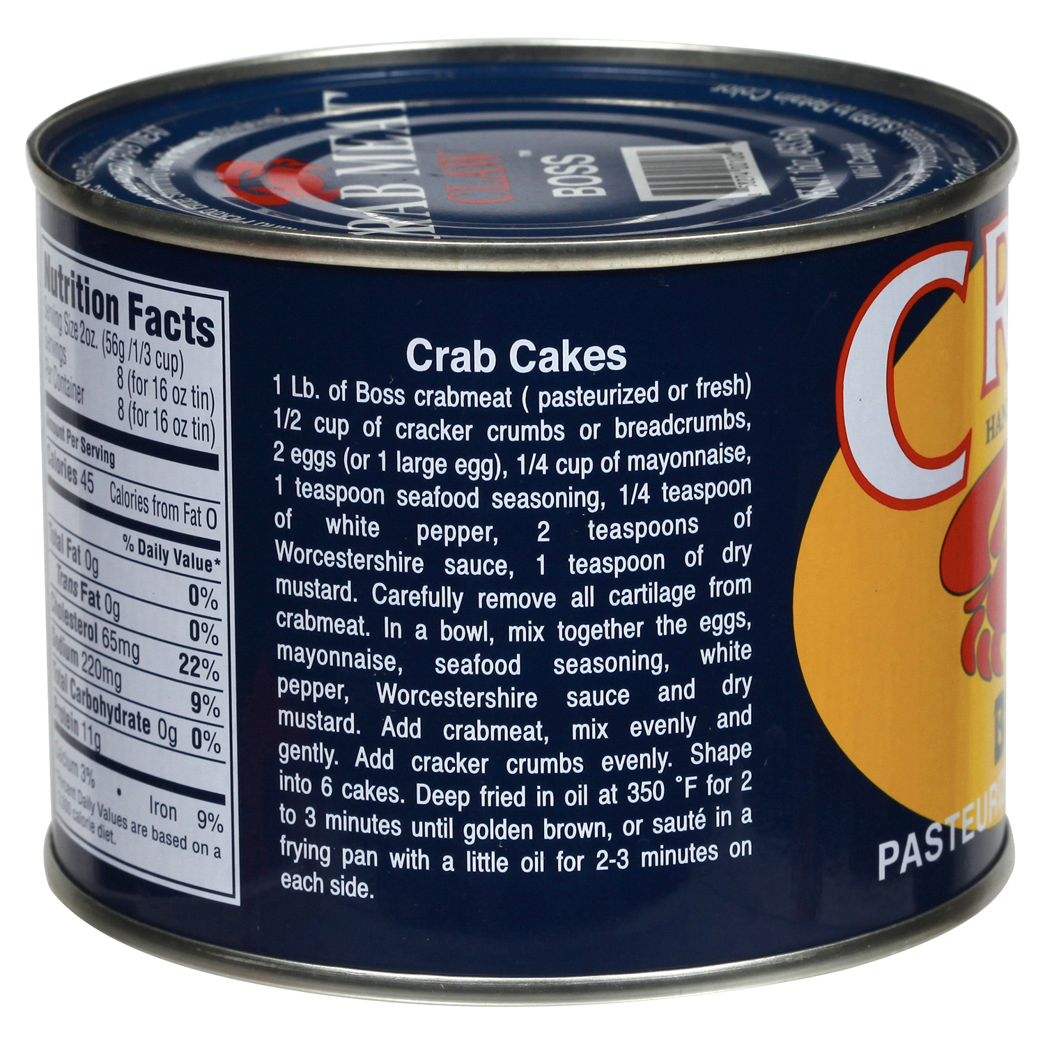 slide 2 of 4, Boss Handpick Pasteurized Crab Meat, Claw, 16 oz, 16 oz
