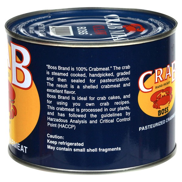 slide 9 of 17, Boss Handpick Pasteurized Crab Meat, Claw, 16 oz, 16 oz