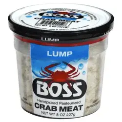 Boss Handpick Pasteurized Crab Meat, Lump