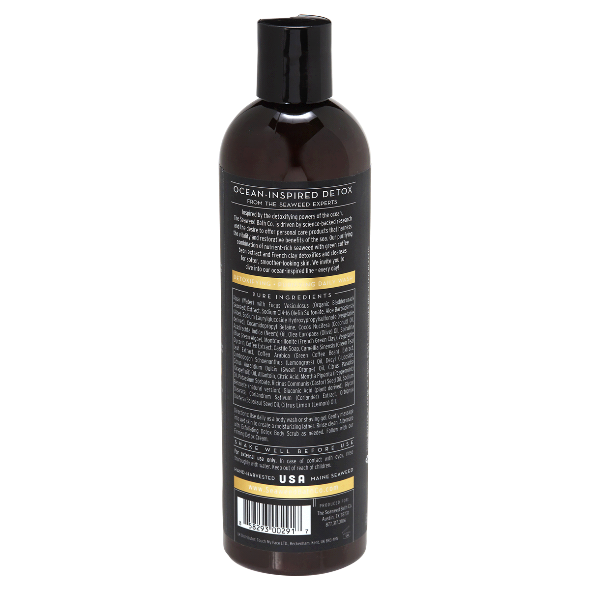 slide 2 of 2, The Seaweed Bath Co. Purifying Detox Body Wash, Enlighten, 6 oz