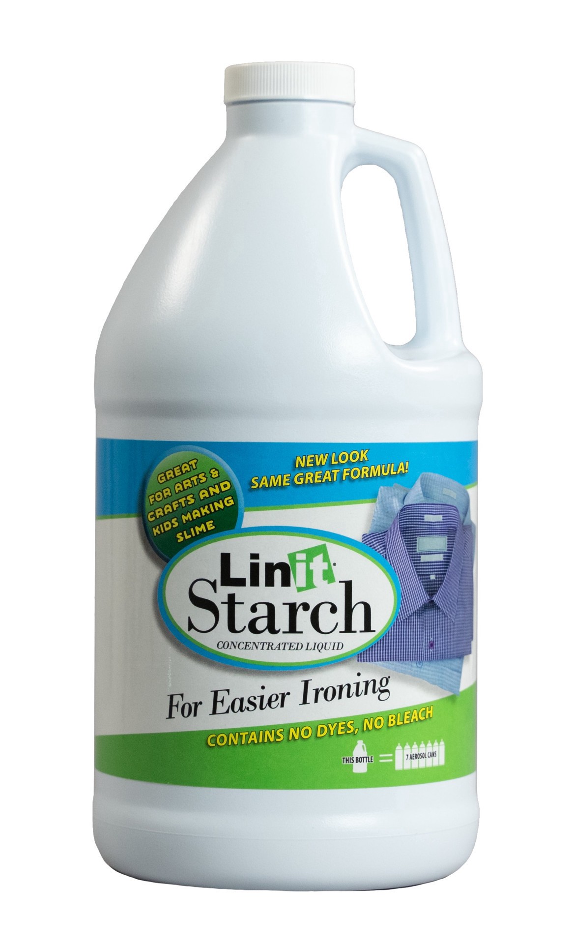 slide 1 of 9, Linit Liquid Starch, 64 fl oz