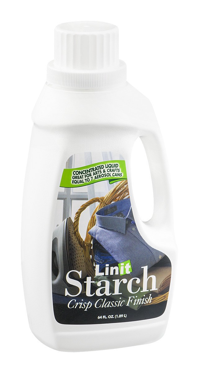 slide 5 of 9, Linit Liquid Starch, 64 fl oz