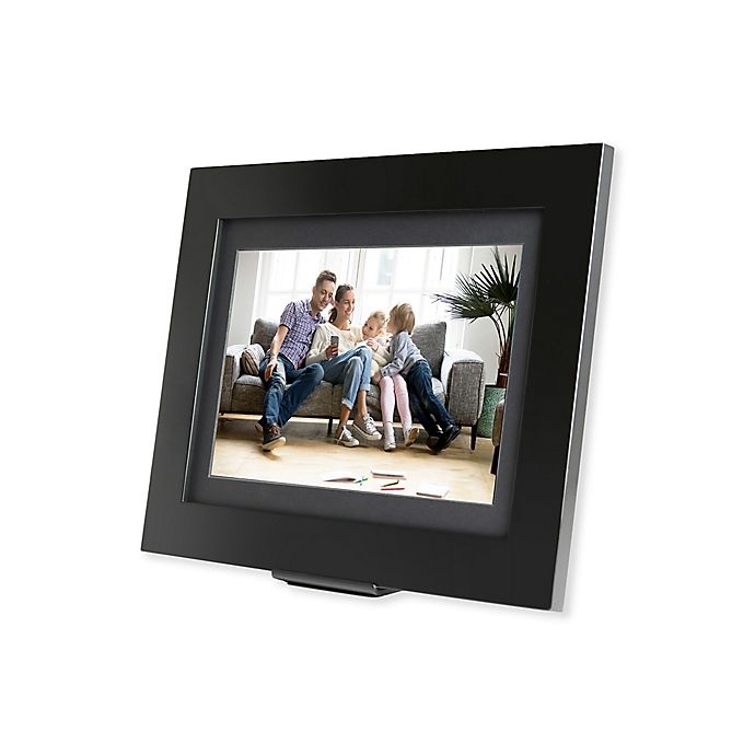 slide 3 of 4, Brookstone PhotoShare Friends and Family Medium Smart Frame - Black, 1 ct