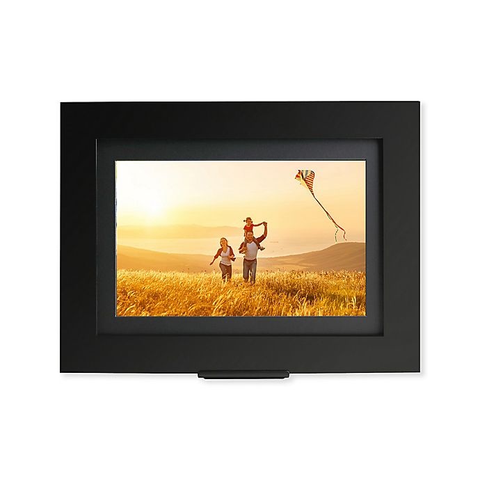 slide 4 of 4, Brookstone PhotoShare Friends and Family Medium Smart Frame - Black, 1 ct