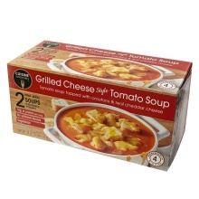 slide 1 of 1, Cuisine Adventures Grilled Cheese Style Tomato Soup, 18 oz