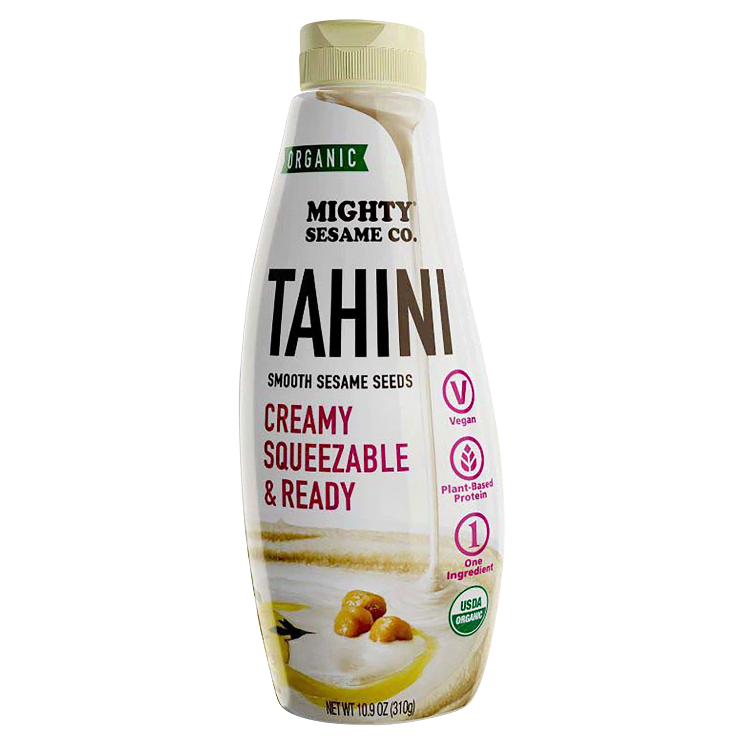 slide 1 of 2, Mighty Sesame Co. Organic Tahini - 10.9 oz, 10.9 oz