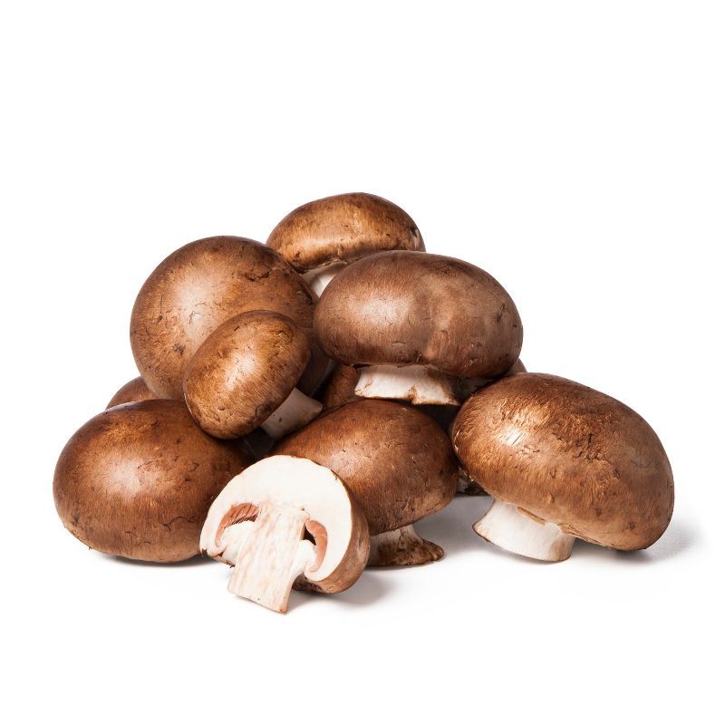 slide 1 of 2, Giorgio Organic Baby Bella Mushrooms - 8oz, 8 oz