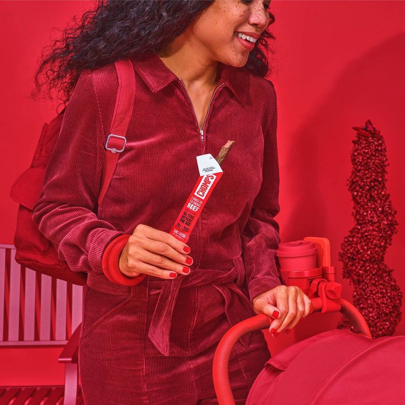 slide 4 of 9, Chomps Snack Sticks Chomps Original Beef Stick 1.15oz, 1.15 oz