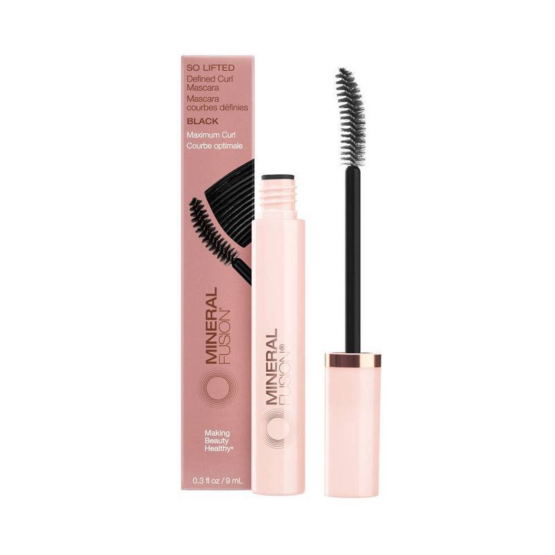 slide 1 of 1, Mineral Fusion So Lifted Defined Curl Mascara - Black - 0.3oz, 0.3 oz