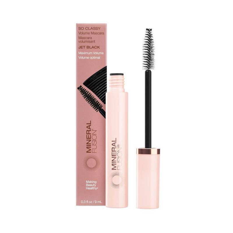 slide 1 of 9, Mineral Fusion So Classy Volume Mascara - Black - 0.3oz, 0.3 oz