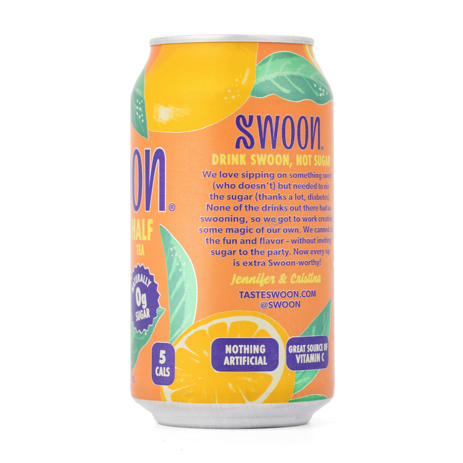 slide 3 of 5, Swoon Zero Sugar Half and Half Lemonade - 12 fl oz, 12 fl oz