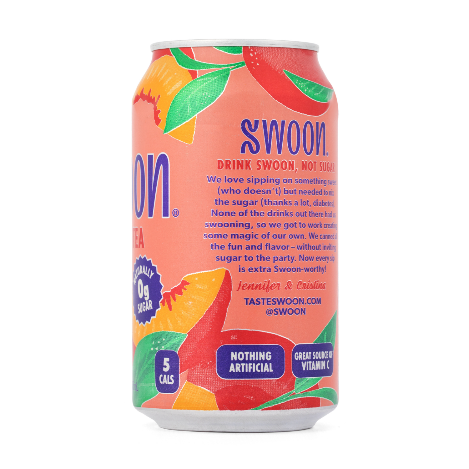 slide 3 of 5, Swoon Peach Tea - 12 fl oz, 12 fl oz